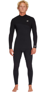 2023 Billabong Mens Furnace Natural 4/3mm Zipperless Wetsuit F44M28 - Black